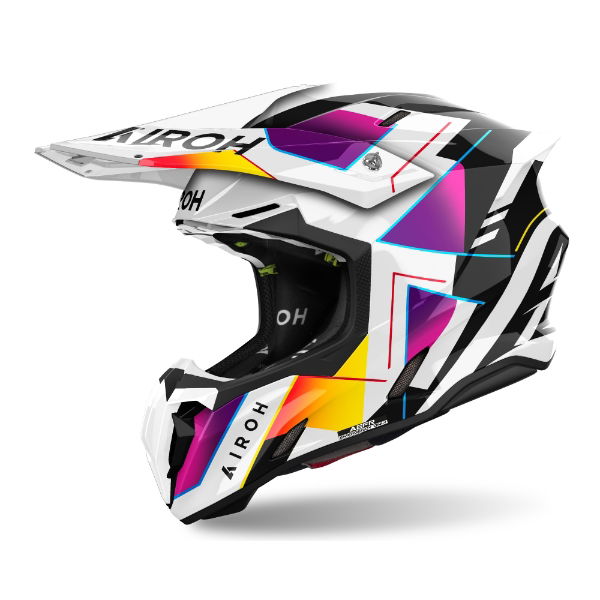 Airoh Twist 3 Rainbow Gloss MX Helmet