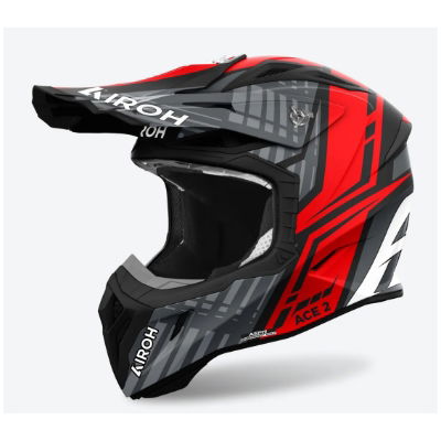 Airoh Aviator Ace 2 Proud Matt Red MX Helmet