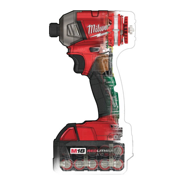 MILWAUKEE M18FQID-502X QUIET IMPACT DRIVER