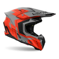 Airoh Twist 3 Dizzy Orange Fluo Matt MX Helmet