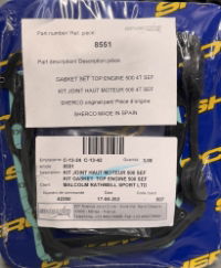 SHERCO GASKET KIT TOP ENGINE 500 SEF END 4T