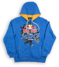 Kini-RB Collage Hoodie blue (Mittel)