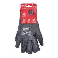 MILWAUKEE CUT LEVEL 5/E DIPPED GLOVES