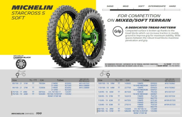 Michelin Starcross 5 - Soft Terrain