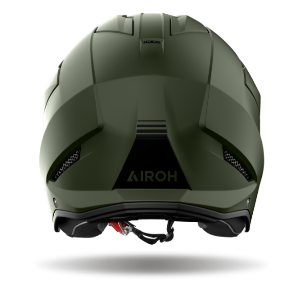 Airoh Kombakt Military Matt Green Trials Helmet