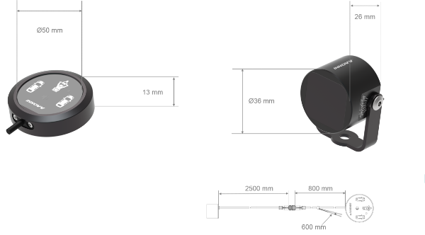 Innovv ThirdEYE Radar System - Watch Version 