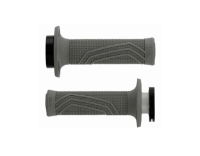 Domino D100 Grey D-Lock Grips W/Push-Pull Pulley