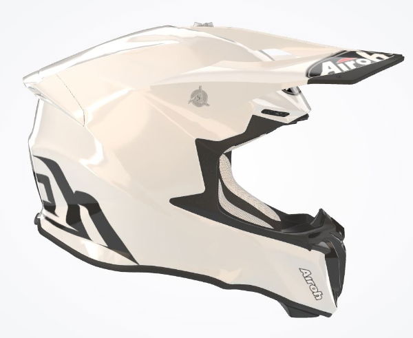 Airoh Twist 2.0 Color White Gloss MX Helmet