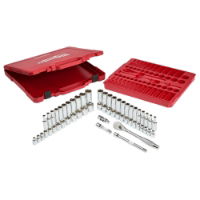 MILWAUKEE 3/8" RATCHET & SOCKET SET - 56pc