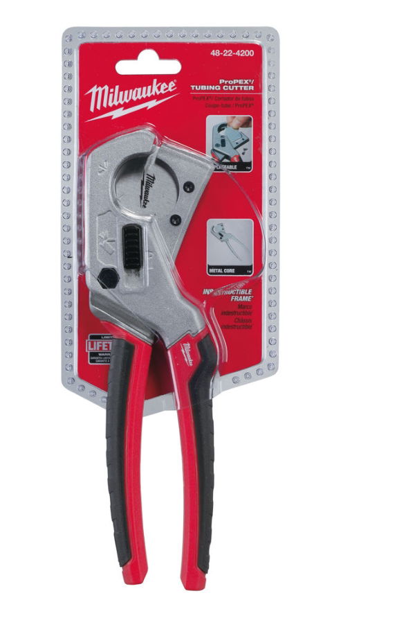 MILWAUKEE PLASTIC PEX CUTTERS