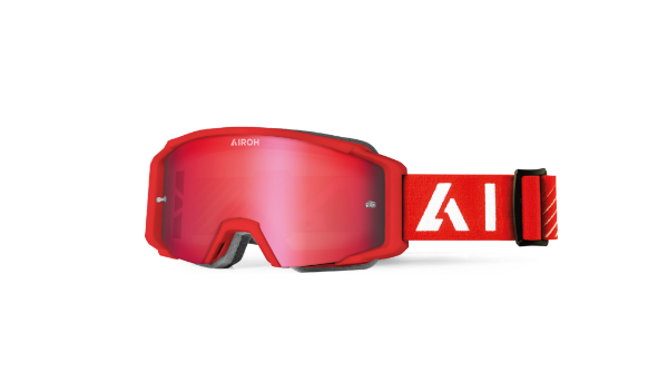 AIROH BLAST XR1 GOGGLES - RED MATT