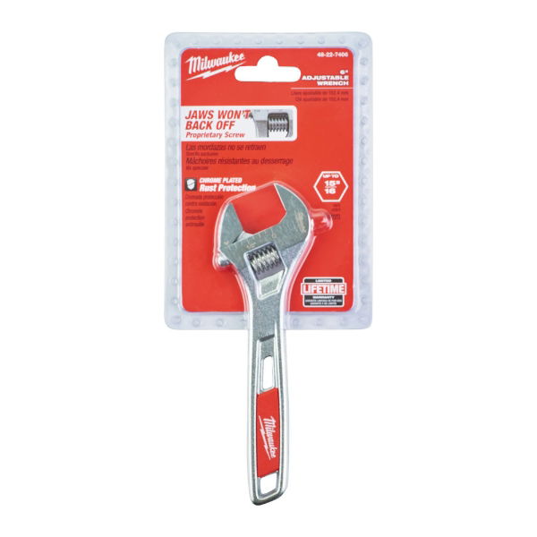 MILWAUKEE 150mm ADJUSTABLE WRENCH