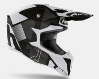 Airoh Wraap Raze Matt Black MX Helmet