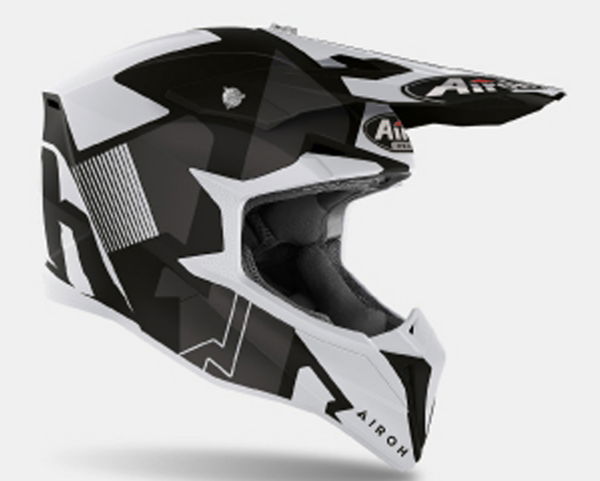 Airoh Wraap Raze Matt Black MX Helmet