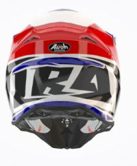 Airoh Twist 2.0 Shaken Blue Gloss MX Helmet