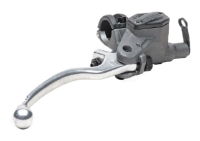 Braktec Front Brake Master Cylinder - DOT 4 - Hinged - Black